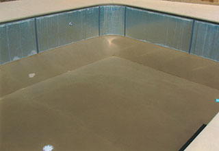 Installing an inground pool.